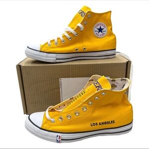 Converse Chuck Taylor Los Angeles Lakers Basketball Sneakers Size 7M/9W NEW